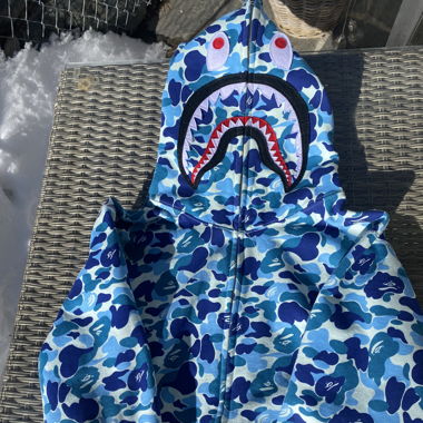 Bapeshark hoodie 
