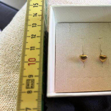 Herz Ohrstecker