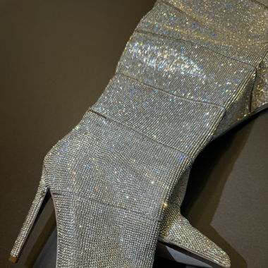 Shiny boots by Steve Madden 