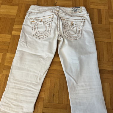 White True Religion Jeans