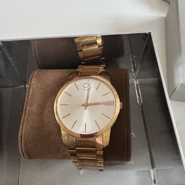 Orologio Calvin Klein dorato
