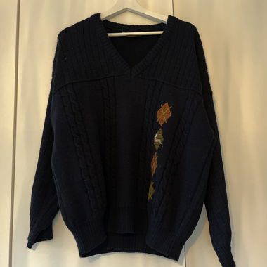 Vintage Winter Knit Sweater