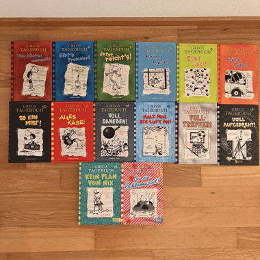 Gregs Tagebuch Buchset