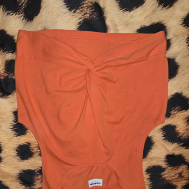 Orange Crop top