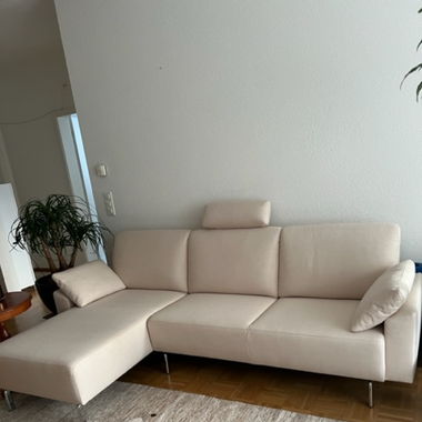 Eckgarnitur inkl. Kopfstütze "Pfister" NEU!