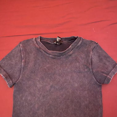 T-shirt gris extensible 