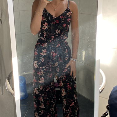 Jumpsuit mit Blumenmuster