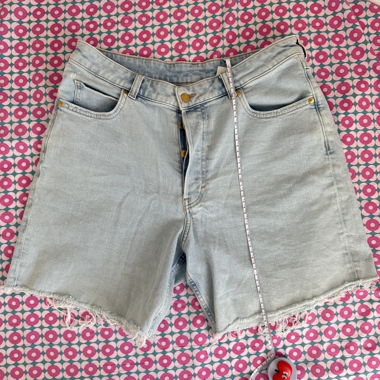 Light wash denim Shorts jorts