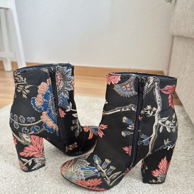 Bottes fleurs 
