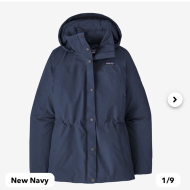 Patagonia Winterjacke Blau