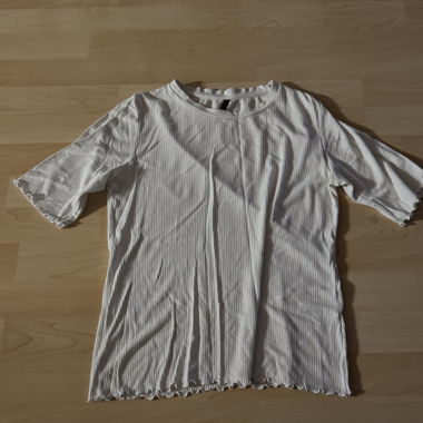geripptes T-Shirt