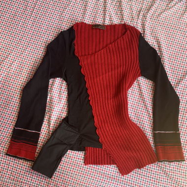 Unique cop. copine top, vintage 