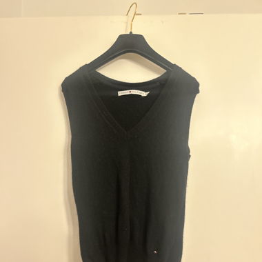 Tommy Hilfiger Damen Weste/Pullunder S aus Wolle