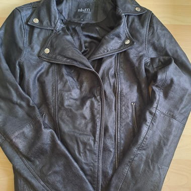 Black Leather Jacket mbyM