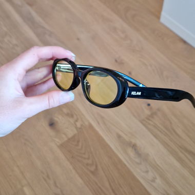Lunettes de soleil jaunes Kelani
