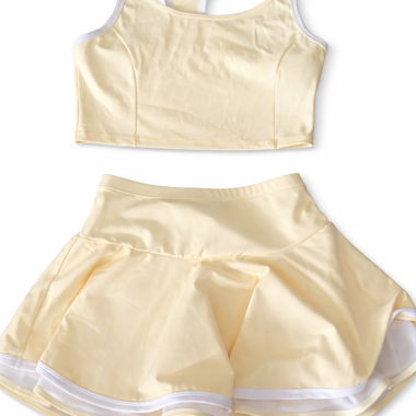 Ensemble de sport jaune