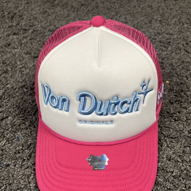 Casquette Von Dutch Trucker Lund Rose