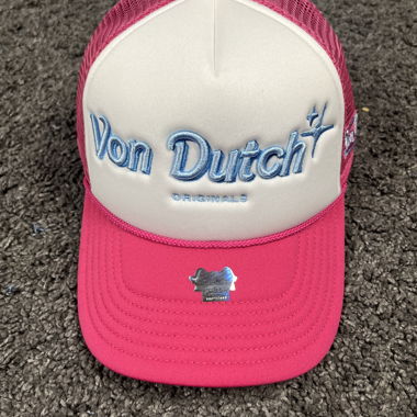 Casquette Von Dutch Trucker Lund Rose