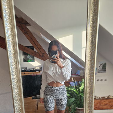 Asos Radlerhosen Leoprint 