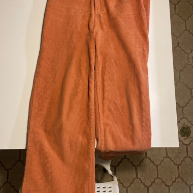 Orange Billabong Velvet Pants Size 30