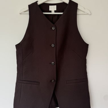 H&M Braune Weste