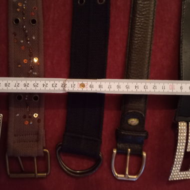 Set di cinture assortite