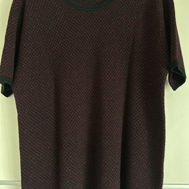 T-shirt in miscela di lana merino
