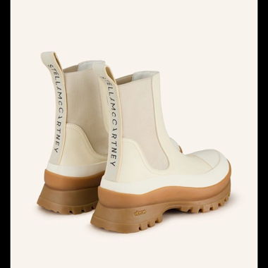 Stella McCartney Trace Logo Print Boots
