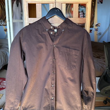 Camicia marrone Wood Wood