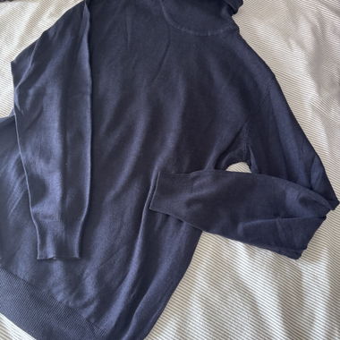 Pull bleu marine Blooker