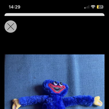 Huggy Wuggy Plüschtier 