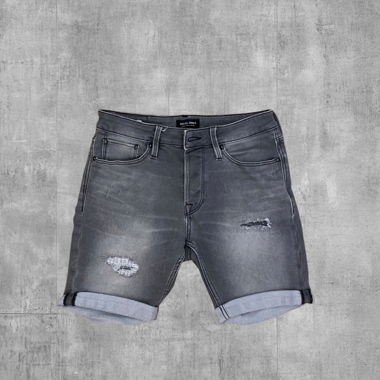 Grau Jeans-Shorts Jack & Jones S