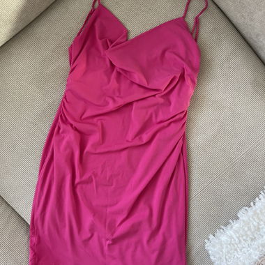 Abito slip Bershka rosa