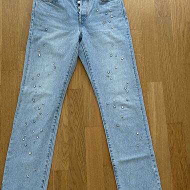 Levi's 501 Jeans Bling