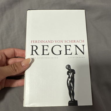 Pioggia - Ferdinand von Schirach