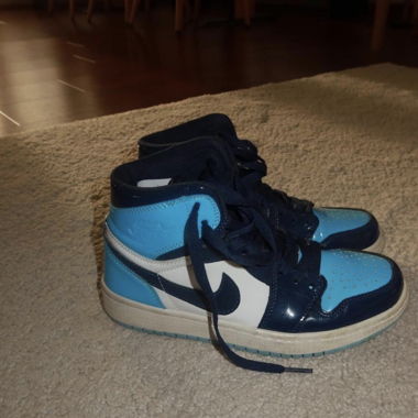 Babyblue Jordan-Sneaker
