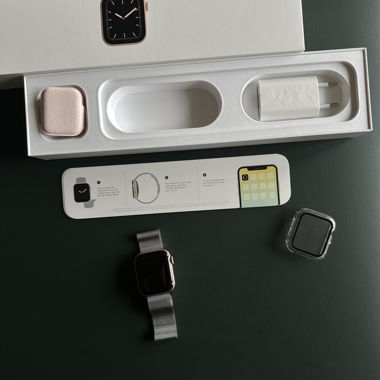 Apple Watch Series 5, 40mm, Alu Rosegold