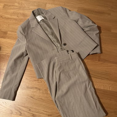 Set completo Mango a righe sottili