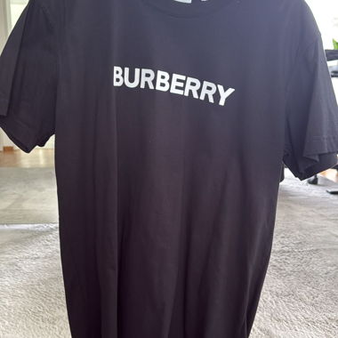 T-shirt Burberry nero