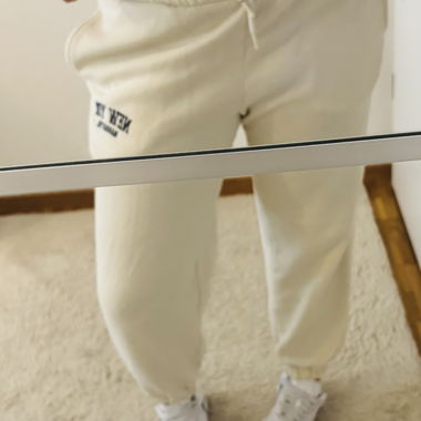 Beige joggers