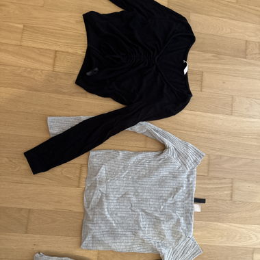 Set di 2 top a maniche lunghe