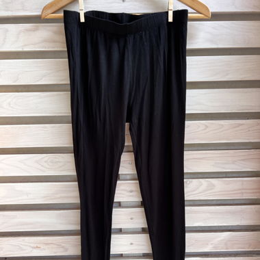 schwarze Leggings