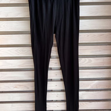 schwarze Leggings
