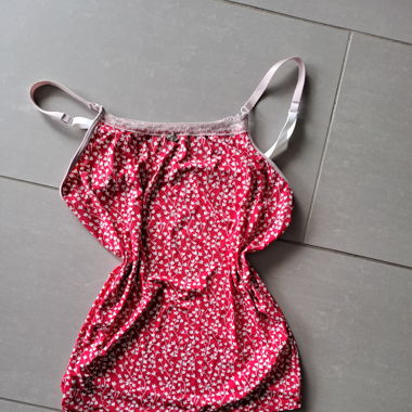 Rotes Ibiza top/tankini