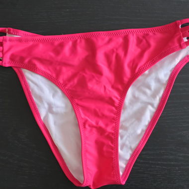 Ktec Slip da bikini in rosa neon - S -
