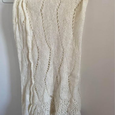 White scarf