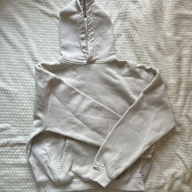 Cream white sistersandseekers hoodie