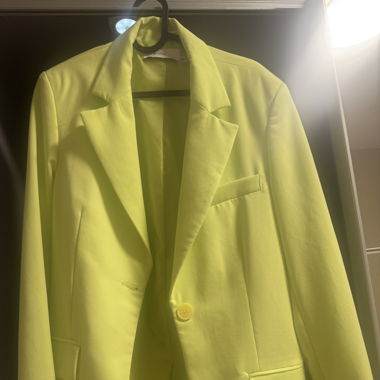 Neon Grüne Blazer