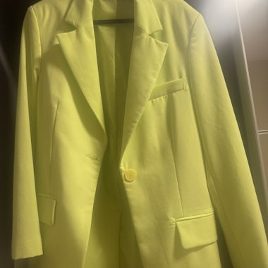 Neon Grüne Blazer
