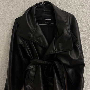 Giacca Bershka effetto pelle XS